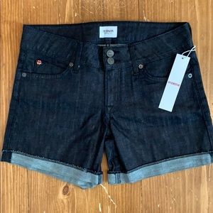 NEW! Hudson denim cuffed shorts